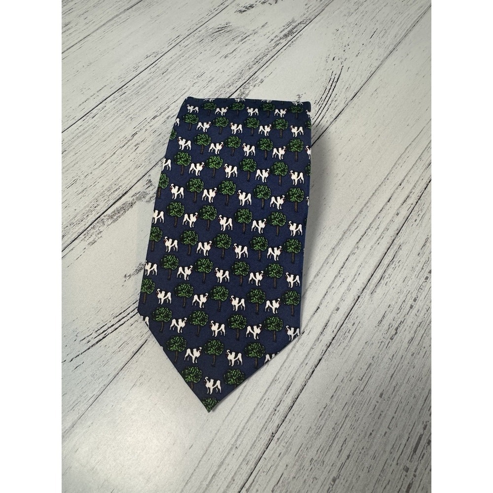 VINTAGE *BIG DOGS* SILK TIE - Length: 56" Width:‎ 3.8"